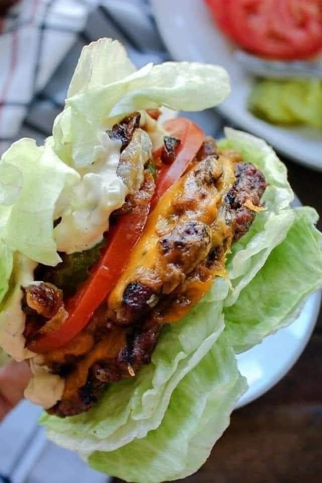 Big Mac lettuce Wrap