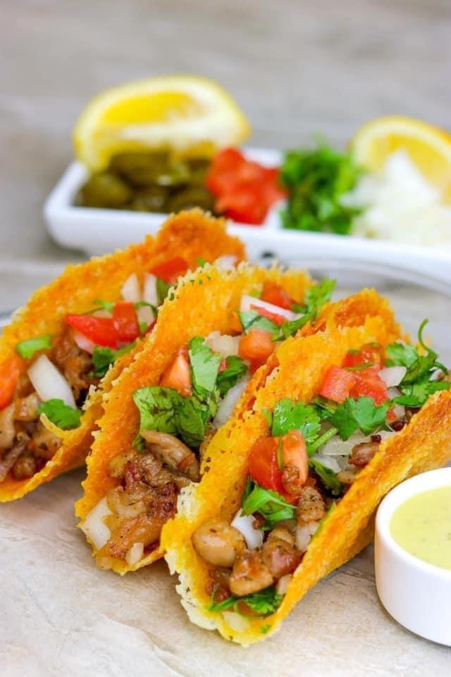 Cheese Shell Tacos