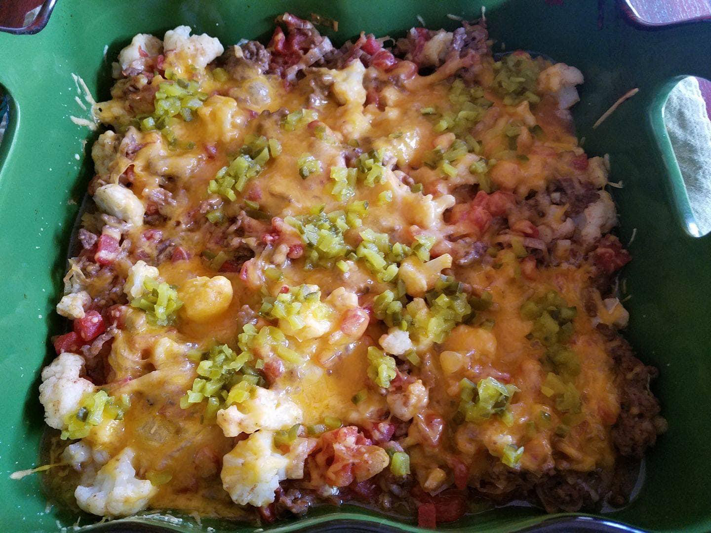 Cheeseburger Casserole