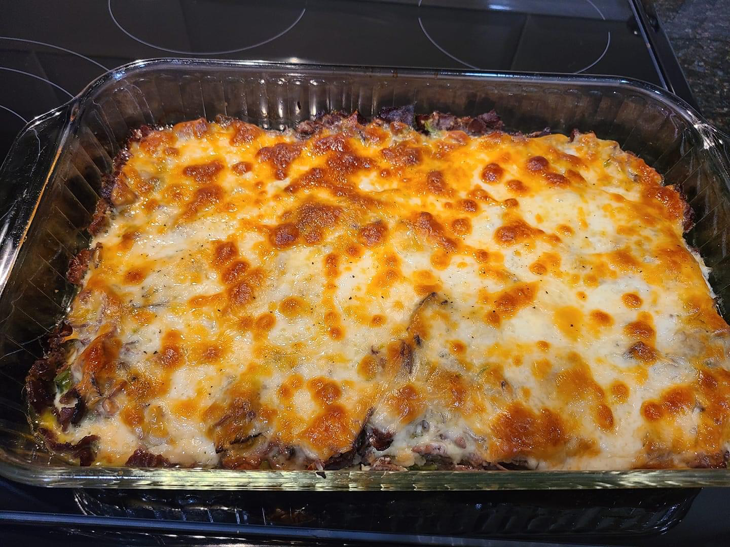 Philly Cheesesteak Casserole