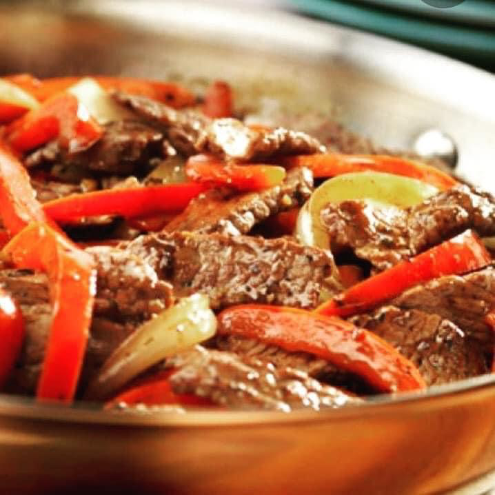 Skillet Steak Fajitas