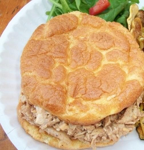 BBQ Ranch Chicken Salad Sandwich