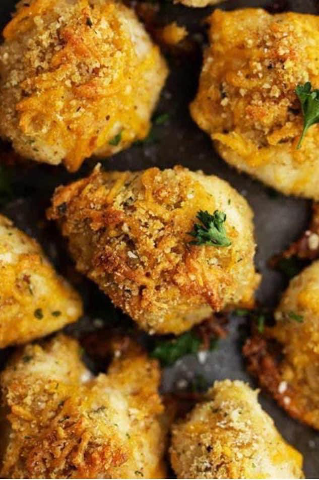 Baked Garlic Cheddar Chicken
