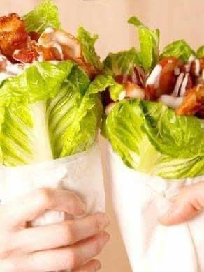 Chicken Bacon Ranch Lettuce Wraps