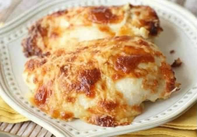 Creamy Swiss Chicken Bake
