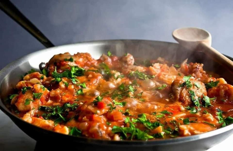 Greek Chicken Stew 🍗