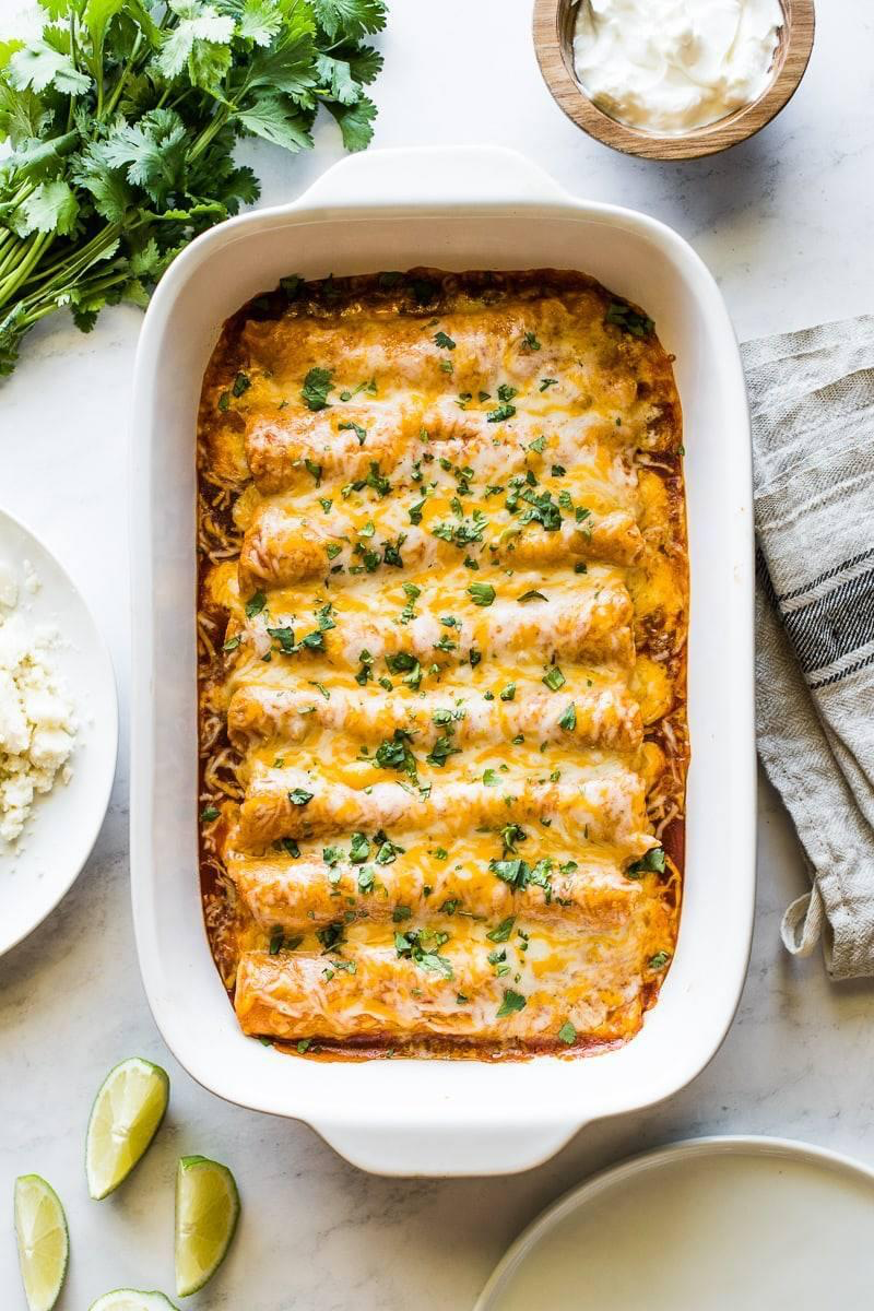 Layered Enchilada Bake