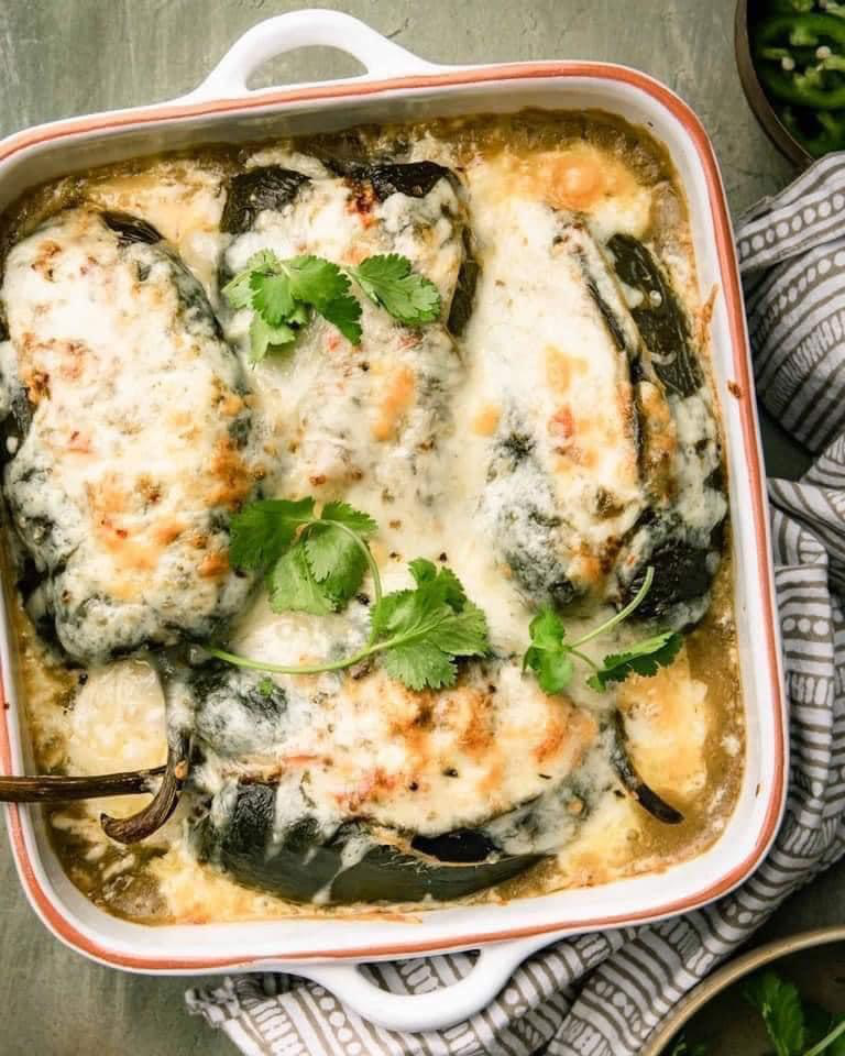 Poblano Chicken Casserole