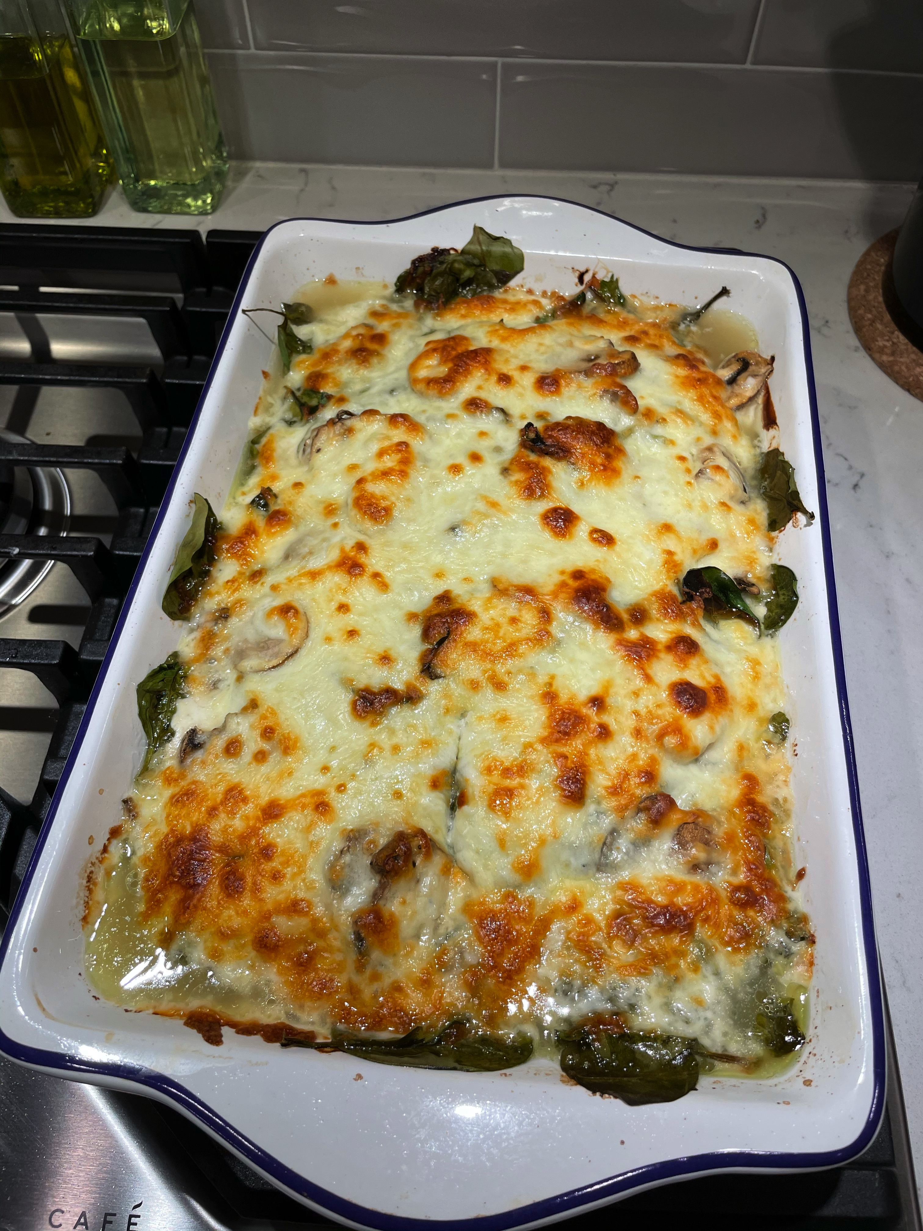 Spinach Mushroom Chicken
