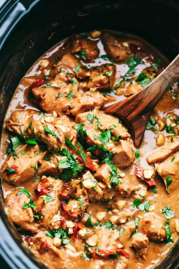 Taste of Thai Crock Pot Chicken