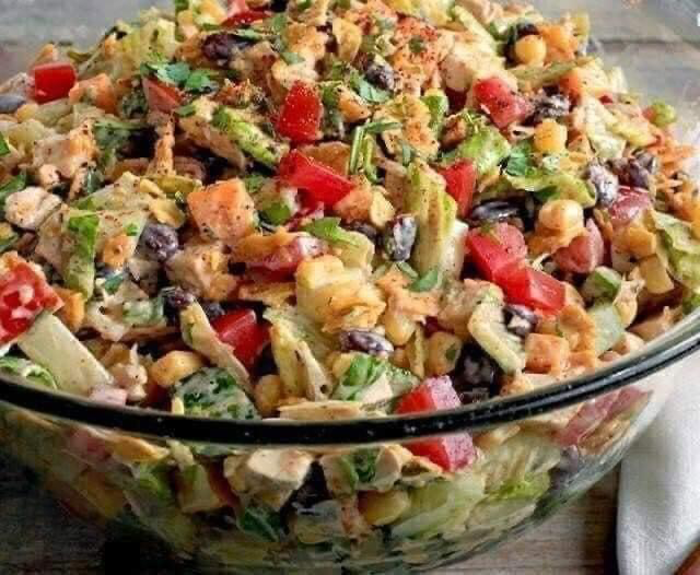 Tex-Mex Chopped Chicken Salad Recipe