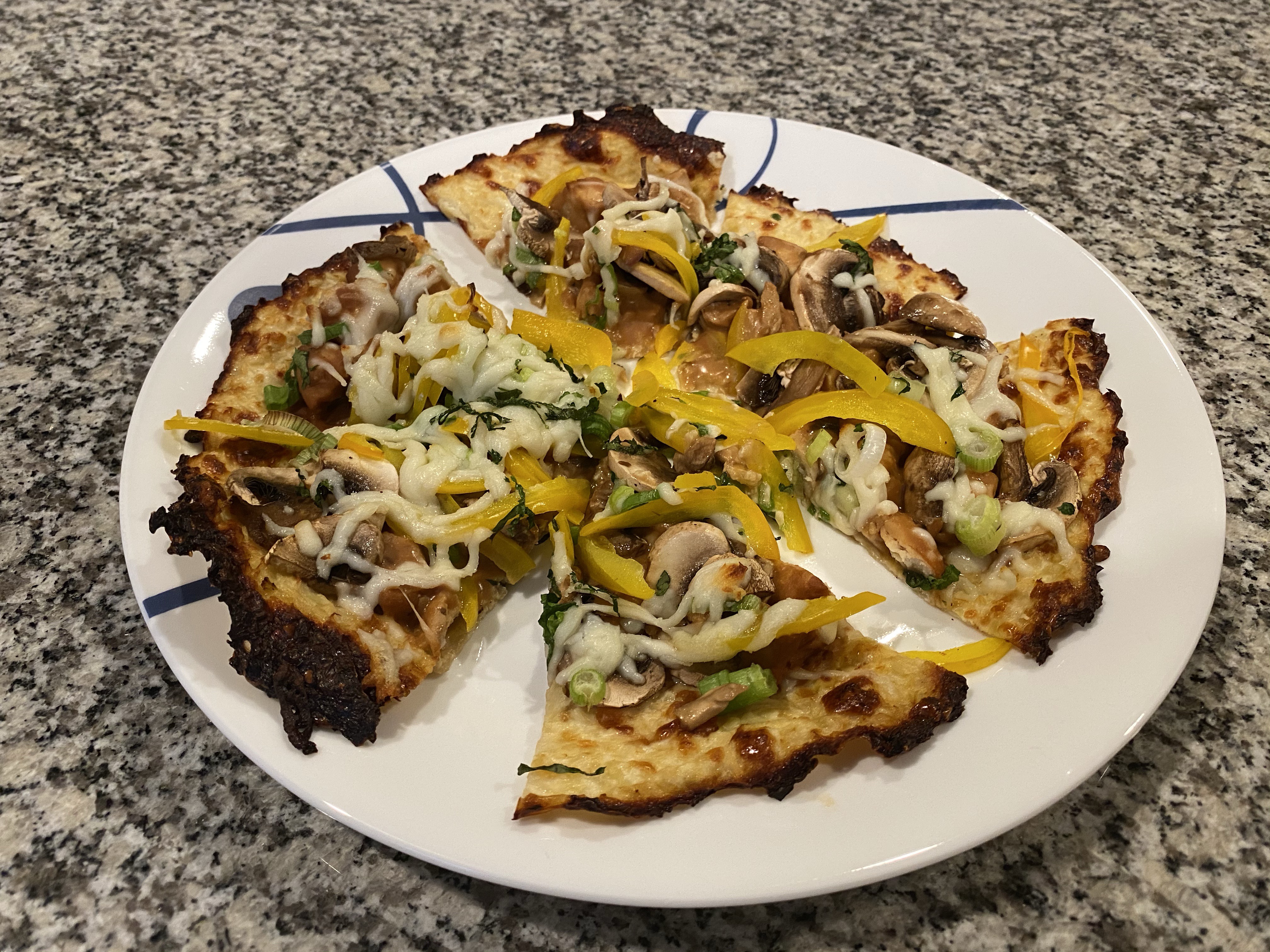 Thai Peanut Chicken Pizza