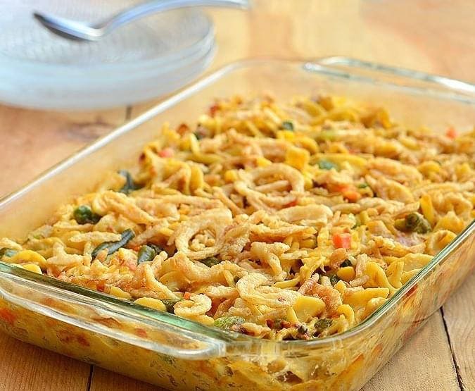 Cheesy Tuna and Noodles