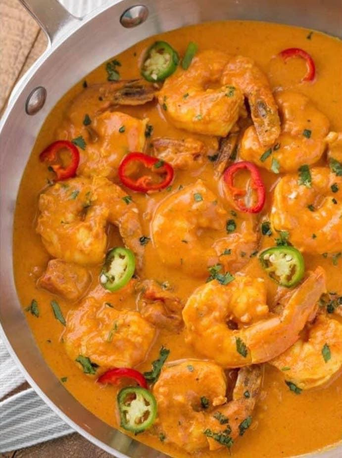 Indian Shrimp Curry 🍤🌶