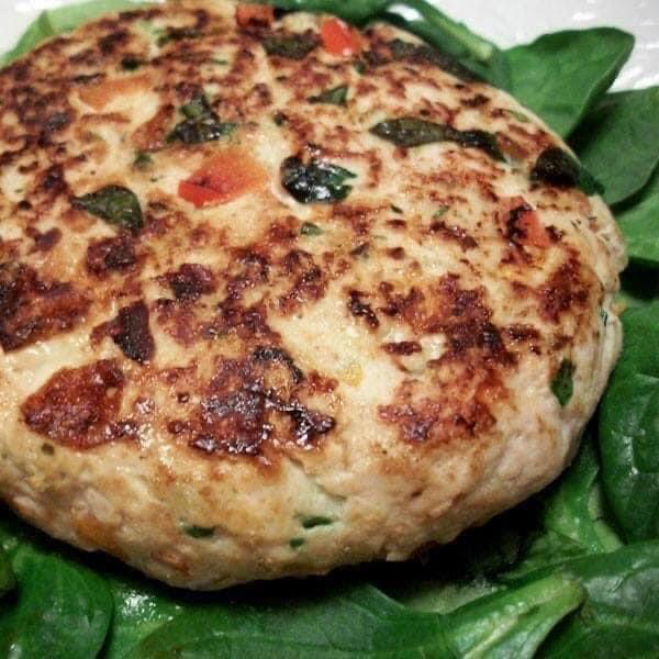 My Big Greek Turkey Burger