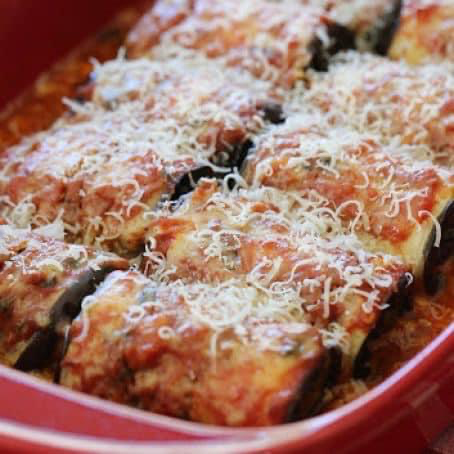 Best Eggplant Rollatini with Spinach