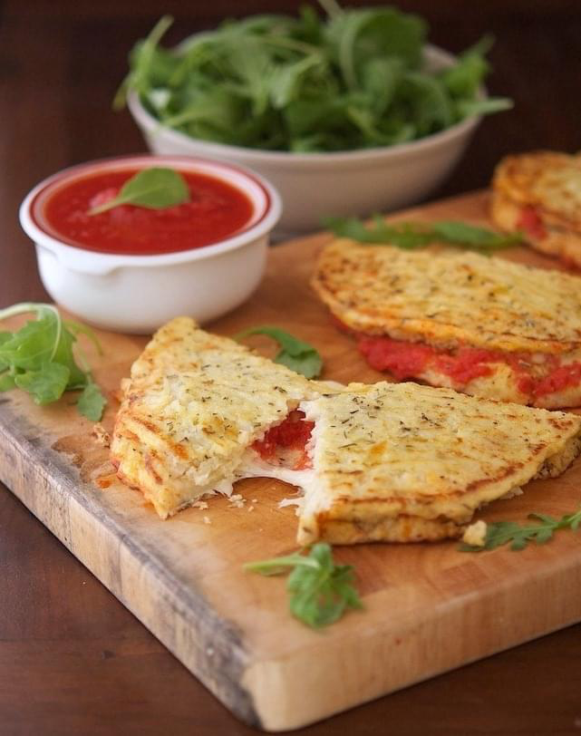 Cauliflower Crust Calzone