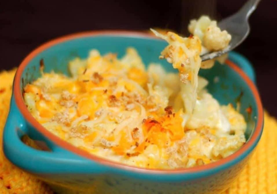Cheesy Cauliflower Au Gratin