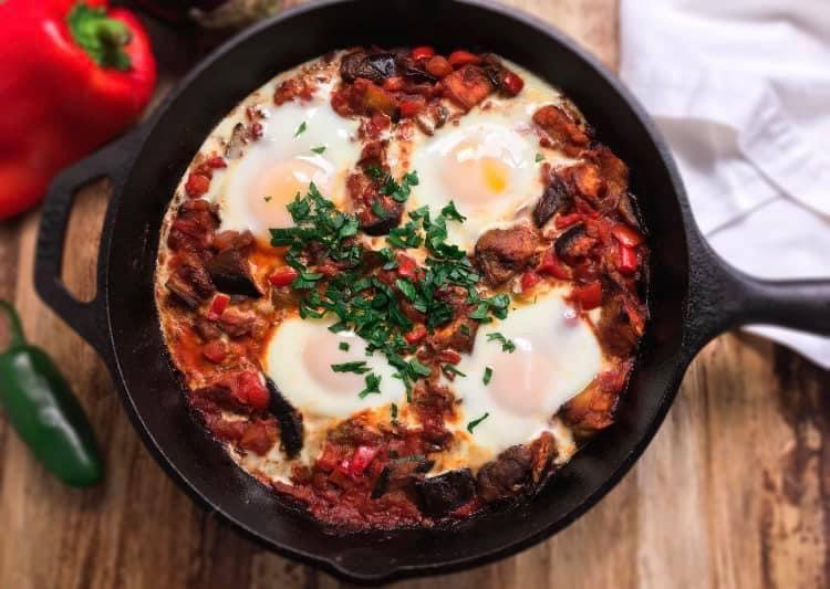Eggplant Shakshuka