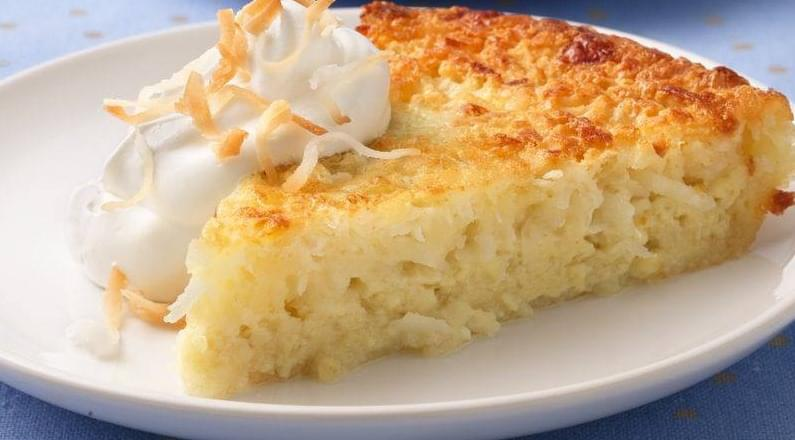 Mock Coconut Pie