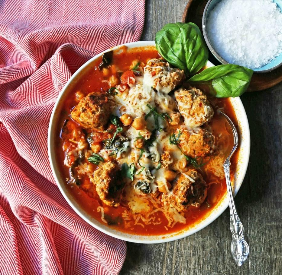 Mama Mia Meatball Soup