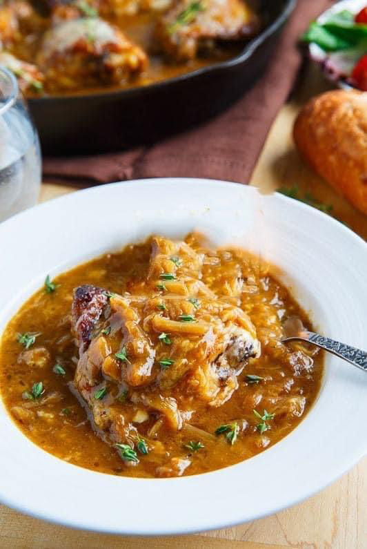 Onion Roasted Chicken